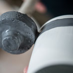 Juliet Macleod in her studio 2018